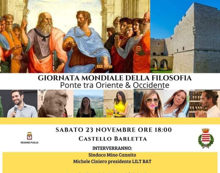 Giornata mondiale della Filosofia - Castello di Barletta 