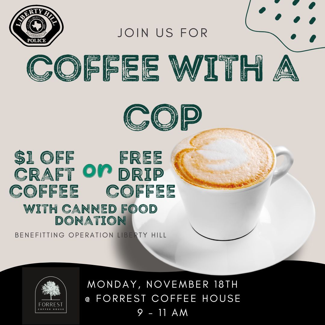 Coffee with a Cop