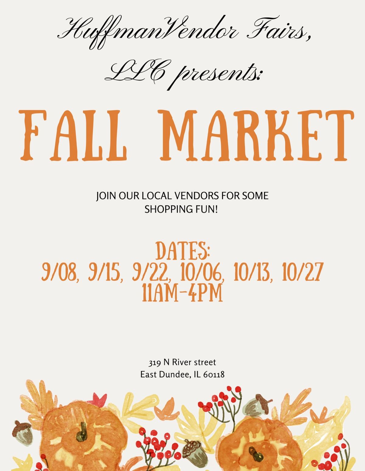 Trick-or-Treat at the Fall Market \ud83c\udf83