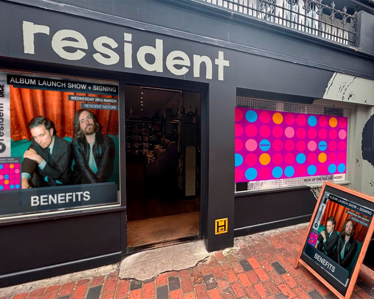 Benefits: Live + Signing @ Resident, Brighton