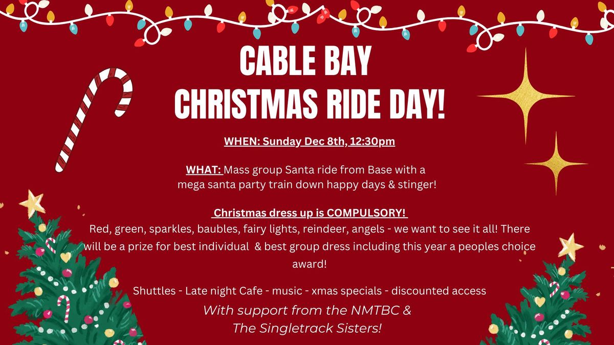 Cable Bay Christmas Ride Day!