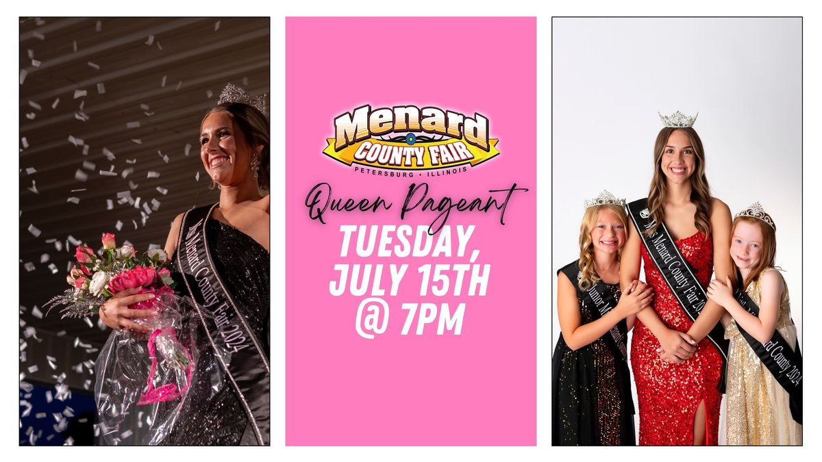 Queen Pageant - 2025 Menard County Fair