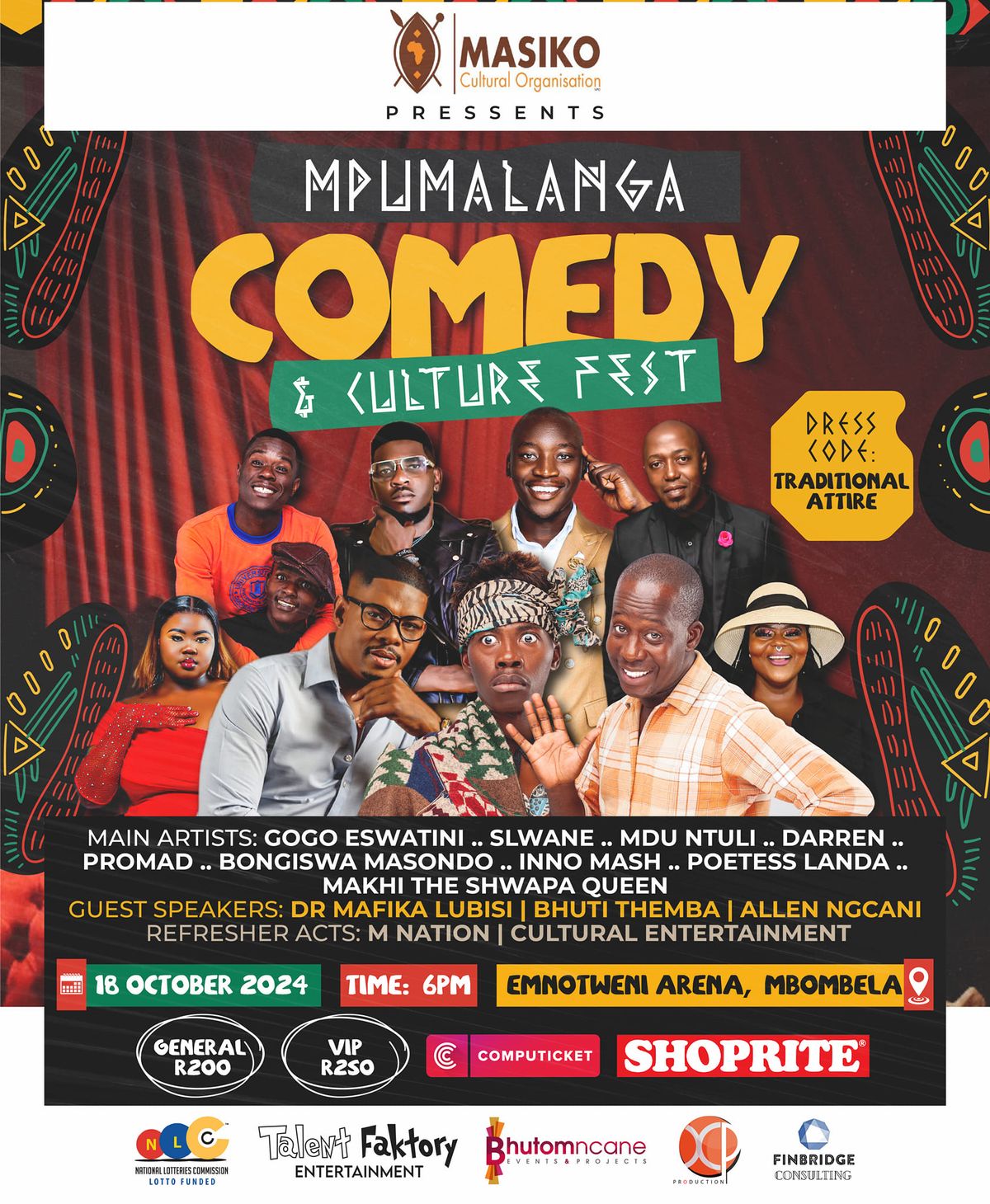 Mpumalanga Comedy & Culture Fest!