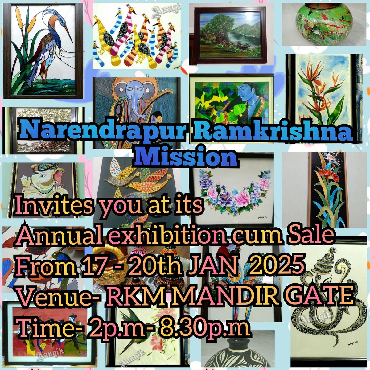 Narendrapur Ramkrishna Mission's Annual Exhibition & Sale