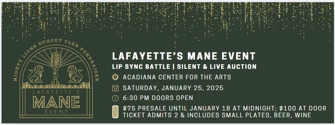 Lafayette\u2019s MANE Event