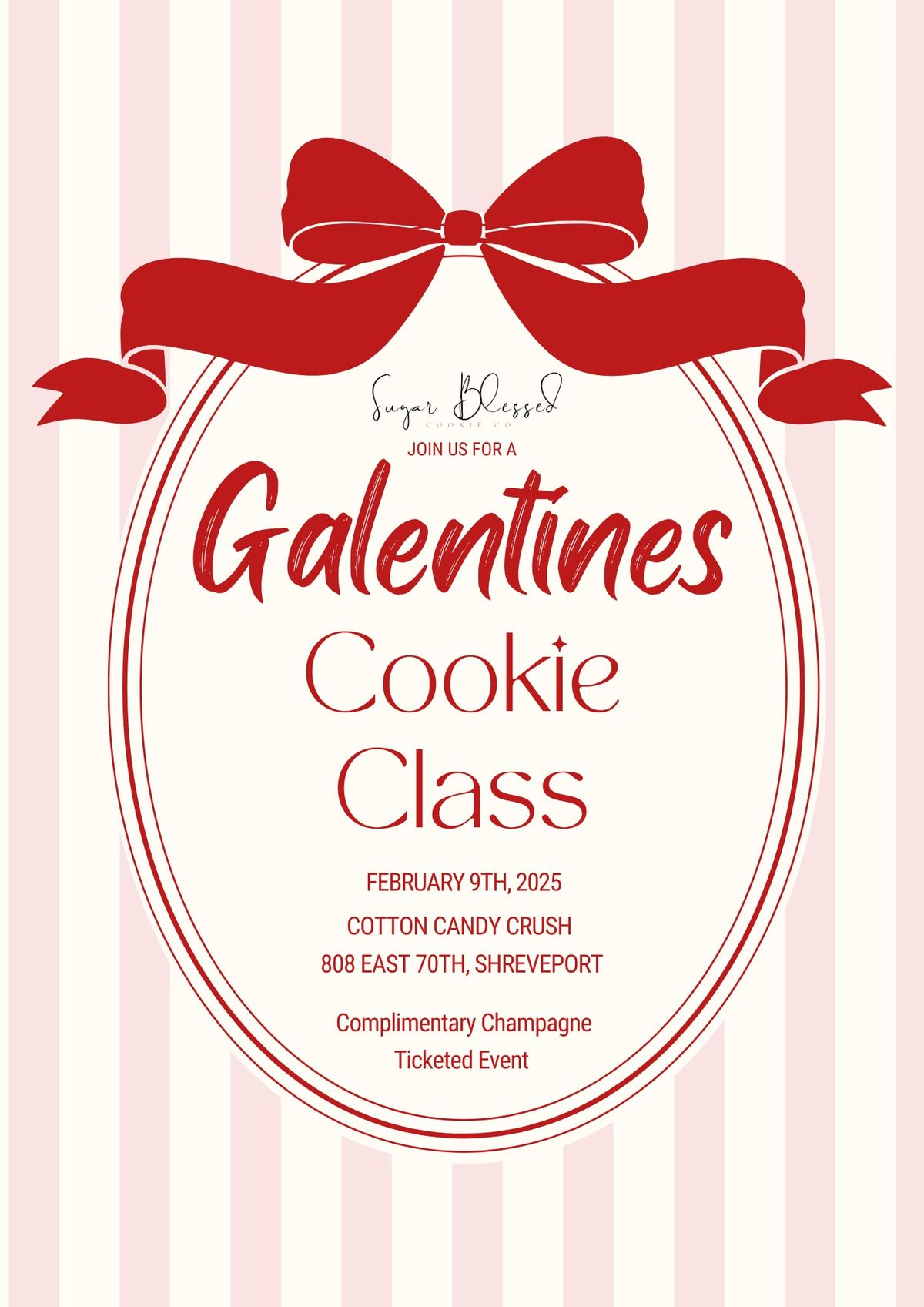 Sugar Blessed\u2019s Annual Galentine\u2019s Workshop!