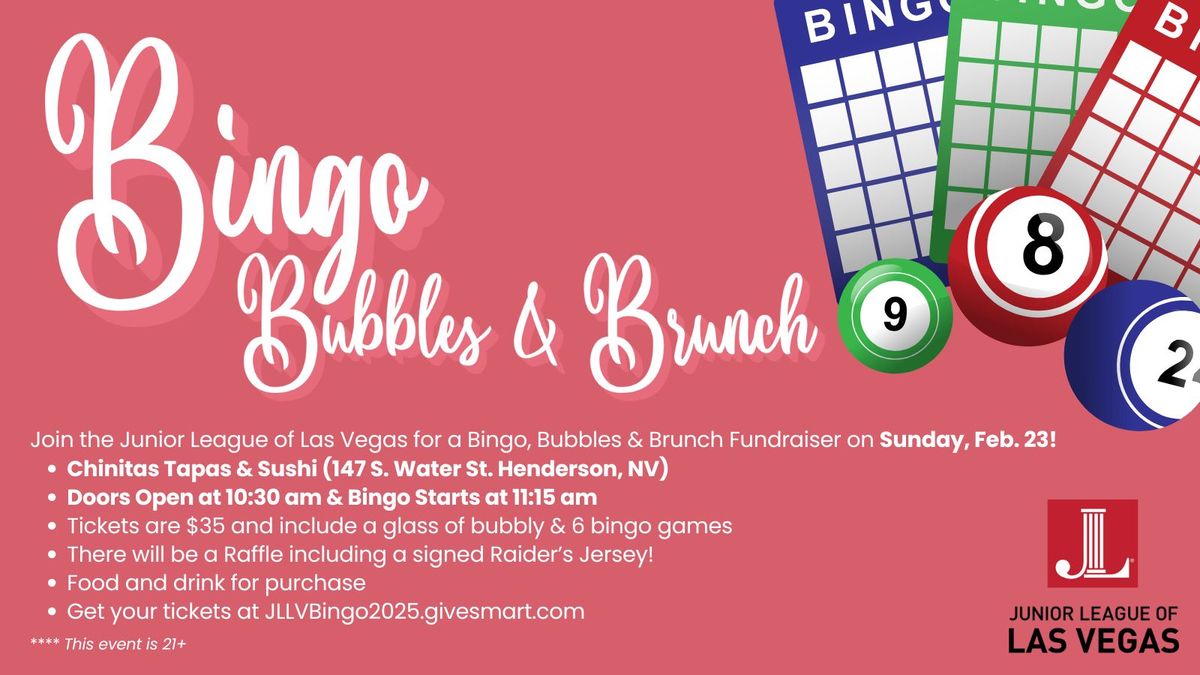 Bingo, Bubbles & Brunch