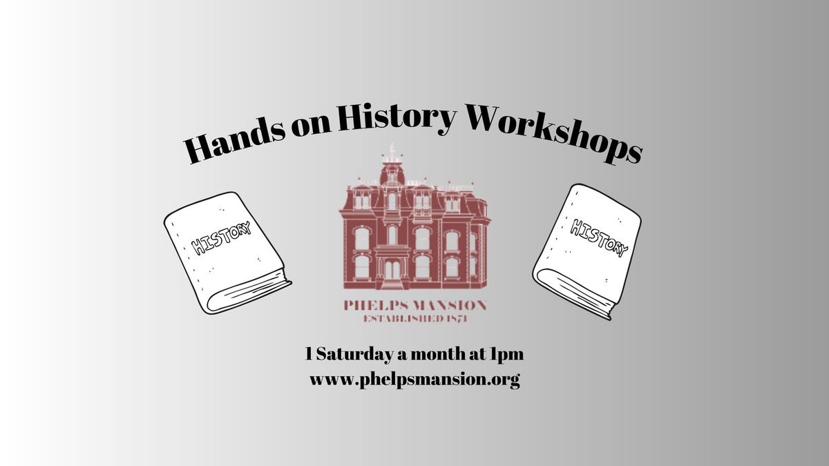 Hands on History Workshops- March: Women's Suffrage