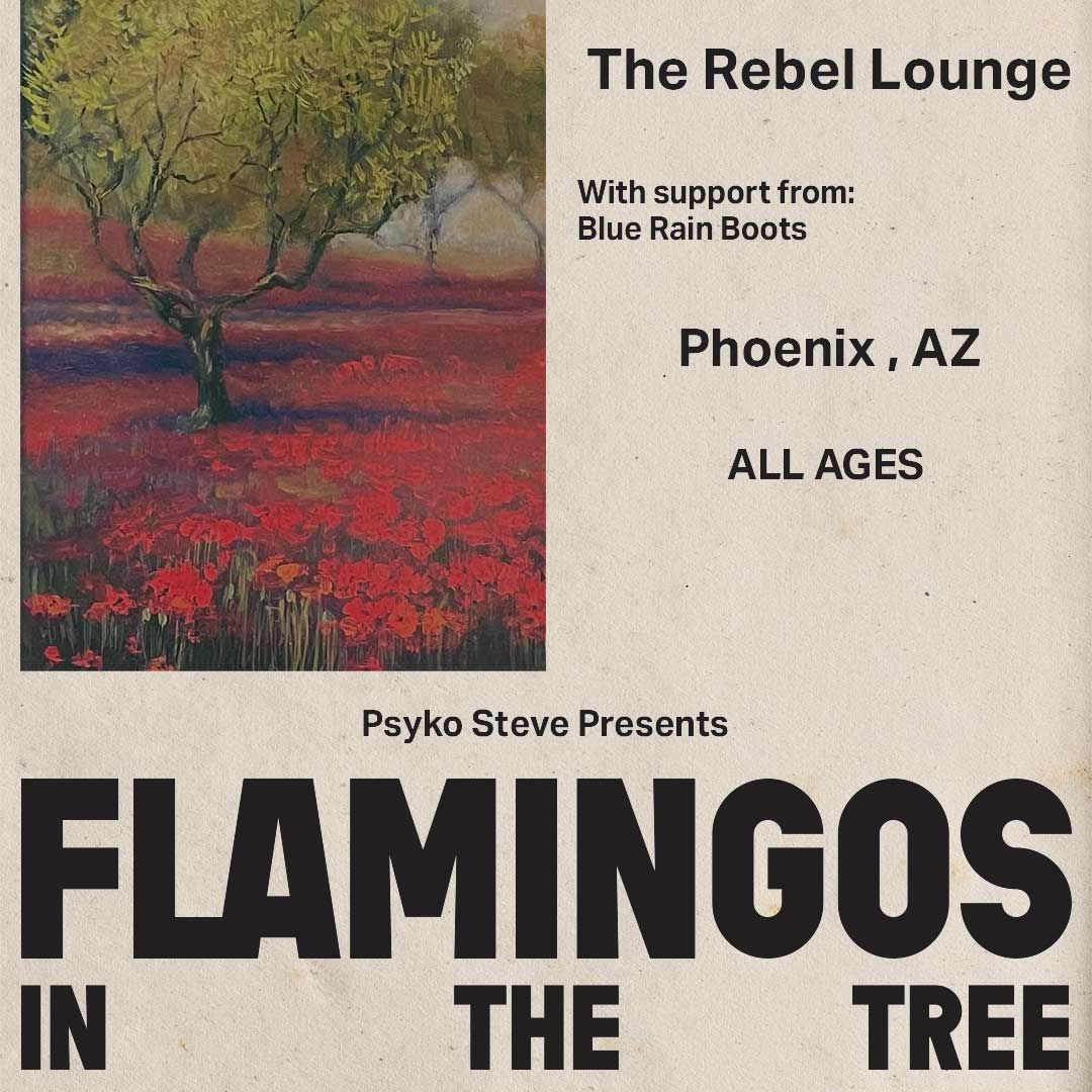 FLAMINGOS IN THE TREE at The Rebel Lounge