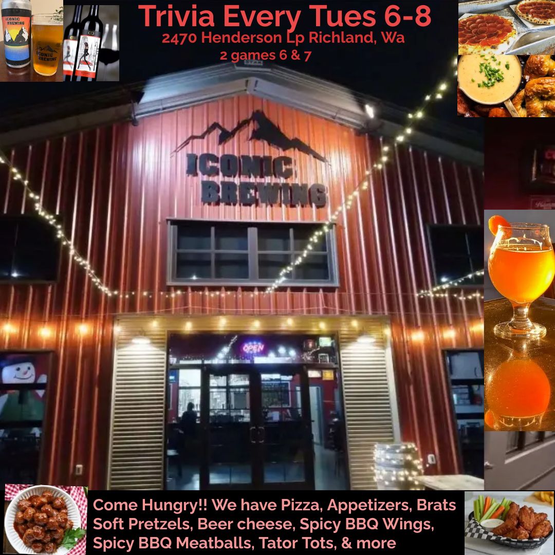 GNL Trivia Tuesday at Iconic Brewing!!