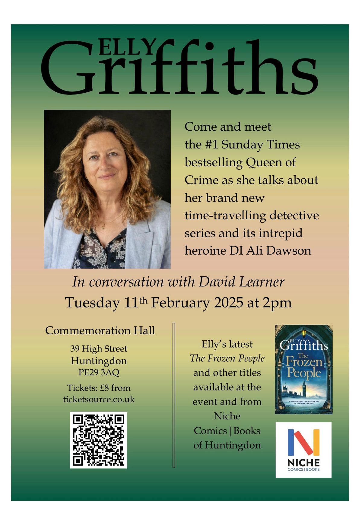 An Afternoon with Elly Griffiths