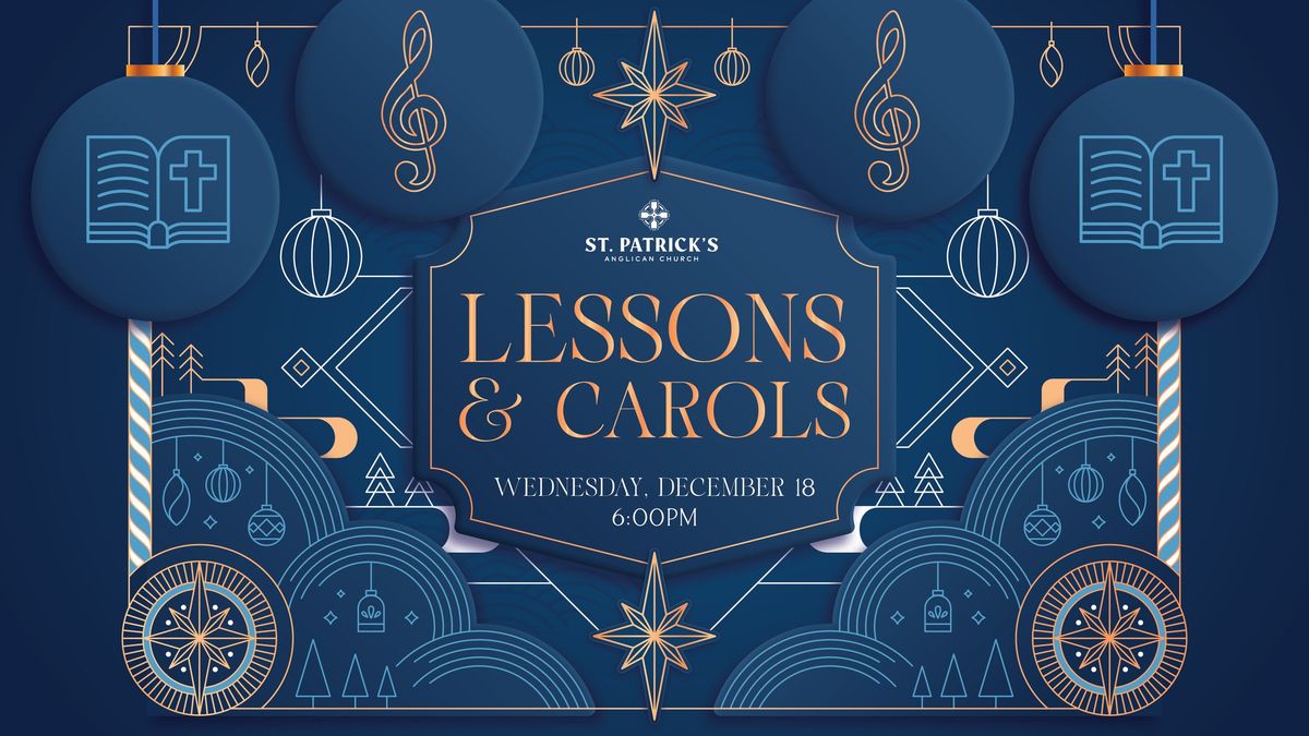 Lessons & Carols at St. Patrick's Anglican Church