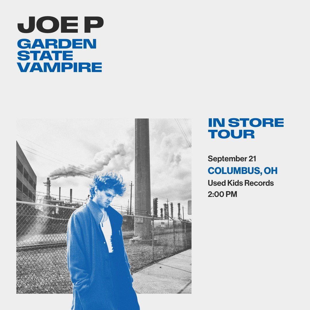 Joe P Live and In-Store at Used Kids Records