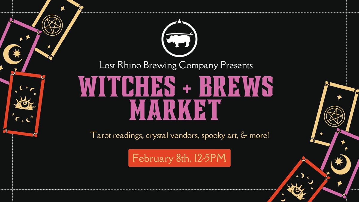 Witches + Brews Market at Lost Rhino