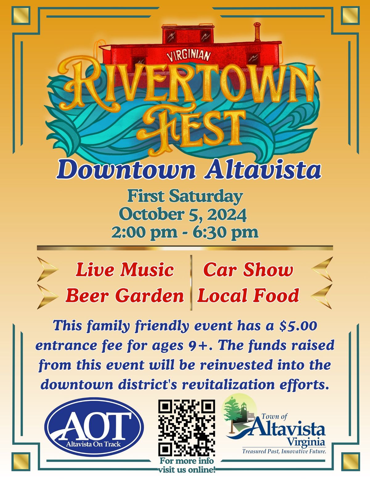 AOT Rivertown Fest - Downtown Altavista