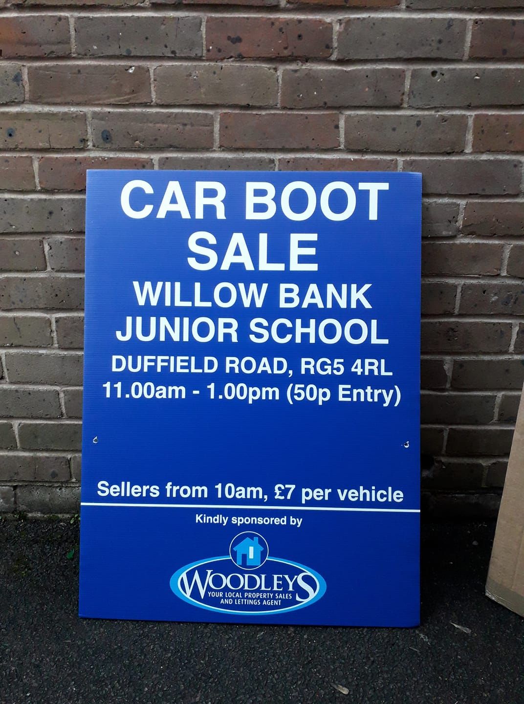 Willow Bank Junior School Car Boot