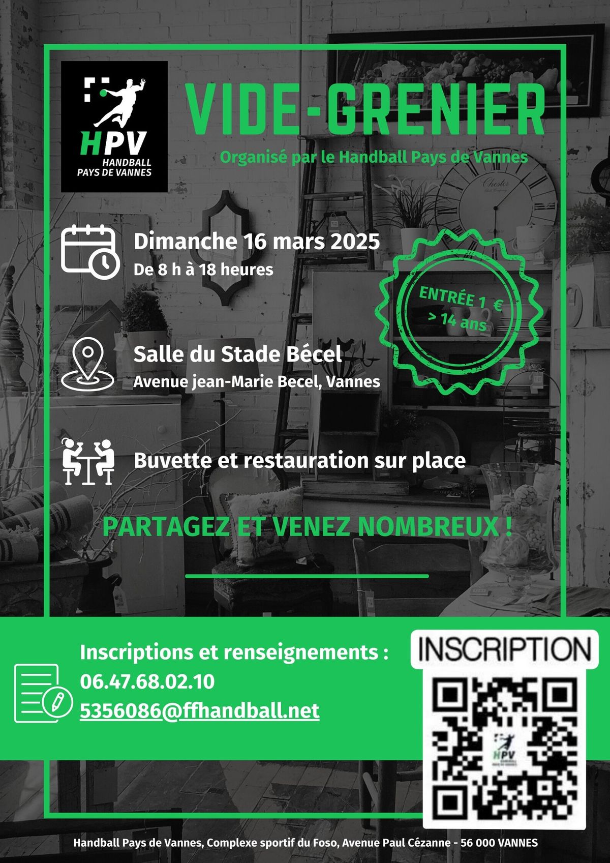 Vide Grenier du Handball Pays de Vannes