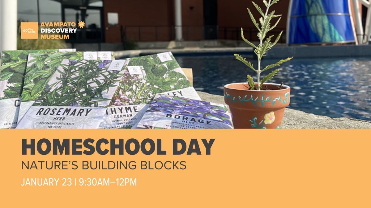 Homeschool Days: Nature's Building Blocks