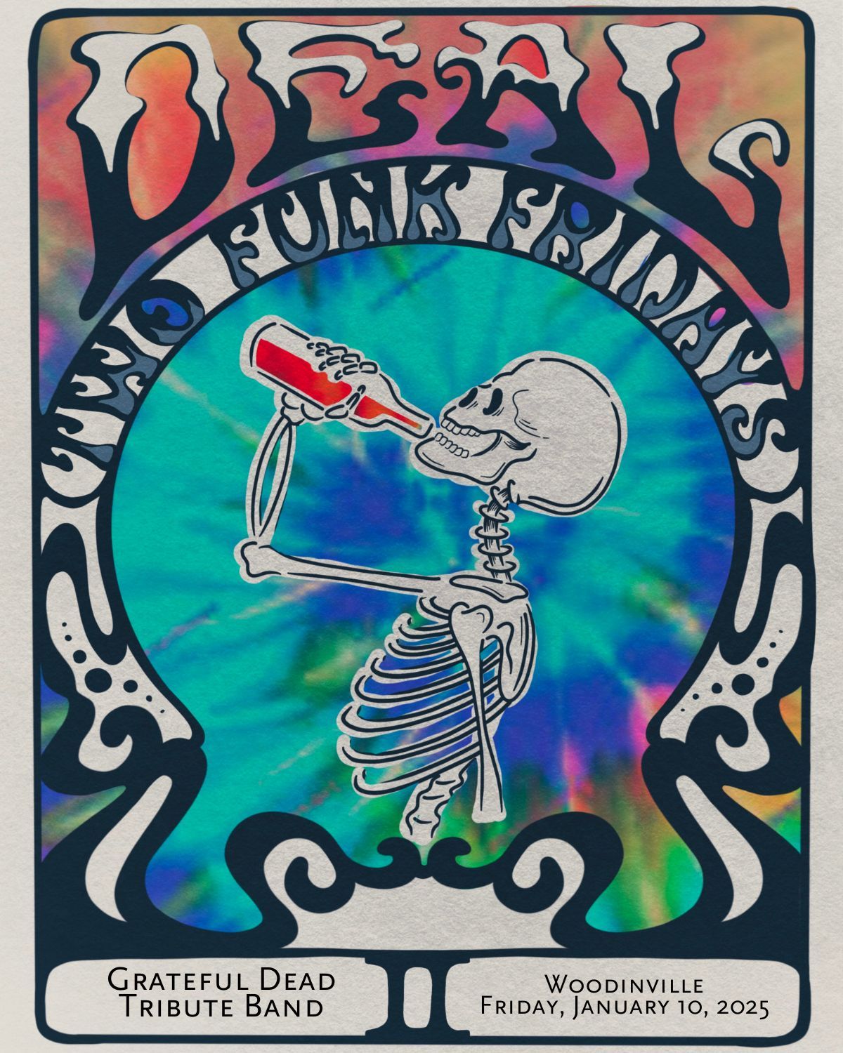 LIVE MUSIC! Two Funk Friday feat DEAL: Performing Music of the Grateful Dead