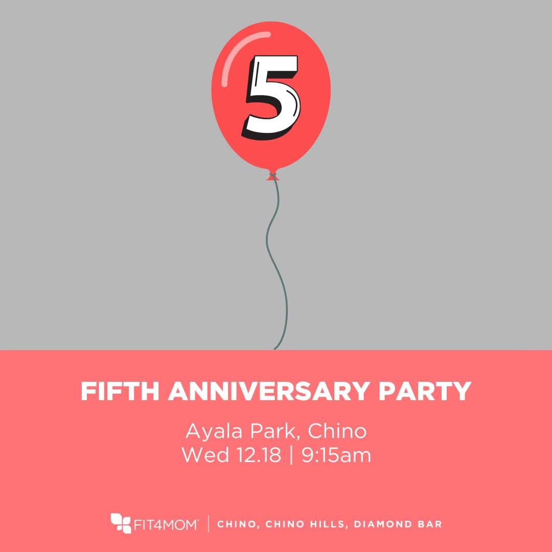 FIT4MOM | 5th Anniversary Party