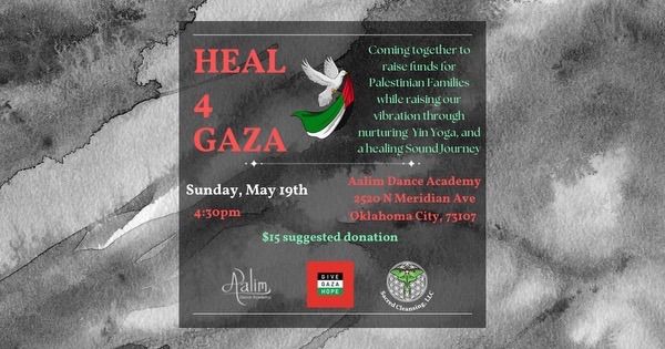 Heal 4 Gaza Yin Yoga and Sound Bath
