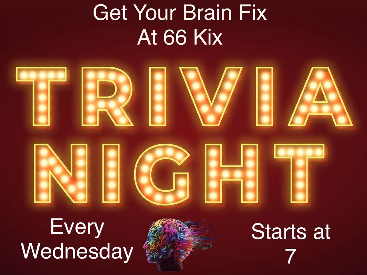 Brain fix at 66 Kix Trivia Night 