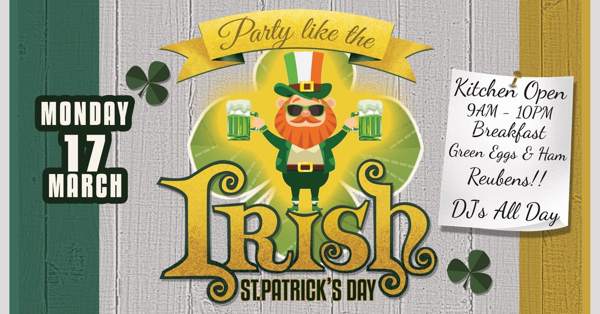 St. Patrick\u2019s Day Bash! First 250 at 9AM get a FREE BIGBAR Shirt!