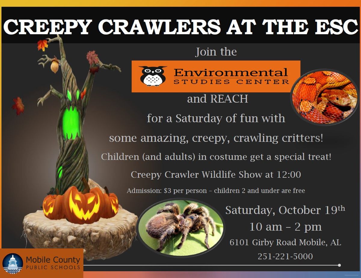 Creepy Crawlers at the ESC