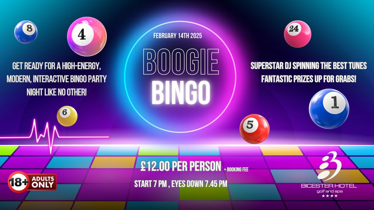 Boogie Bingo\ud83d\udd7a