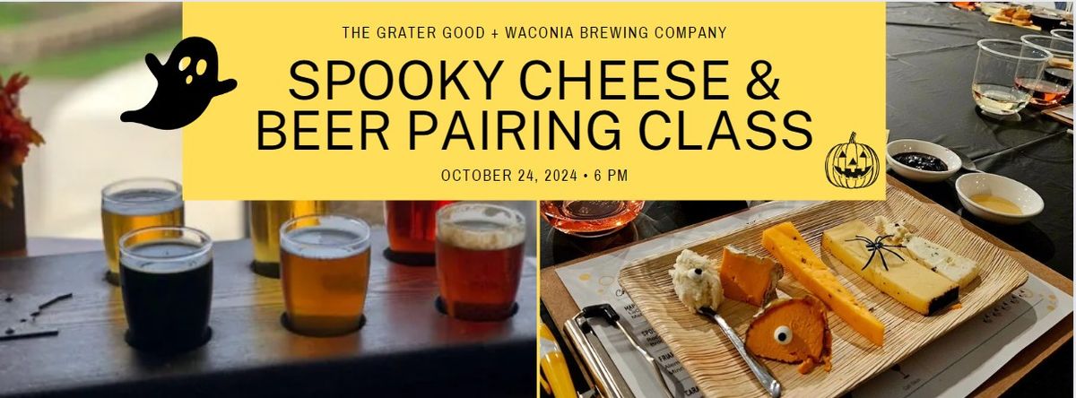 Spooky Waconia Brewing Co. Cheese Class