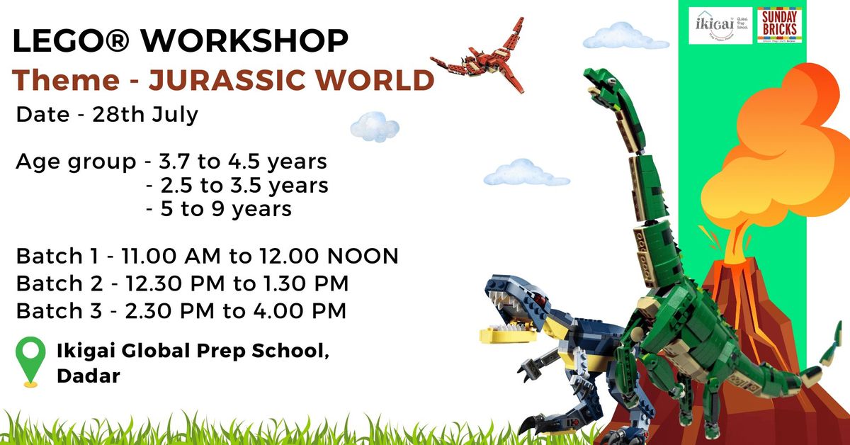 LEGO Jurassic World Workshop - Dadar