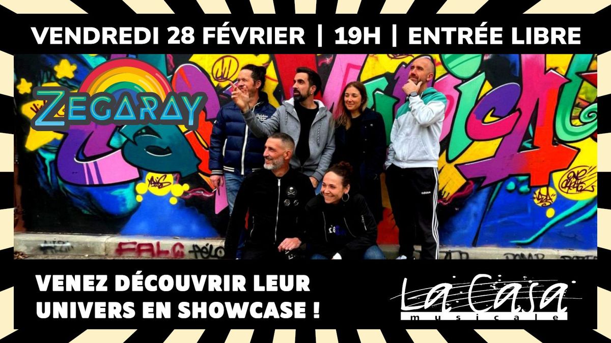 Zegaray - Showcase du premier EP du groupe "Portrait de Famille" - Entr\u00e9e libre