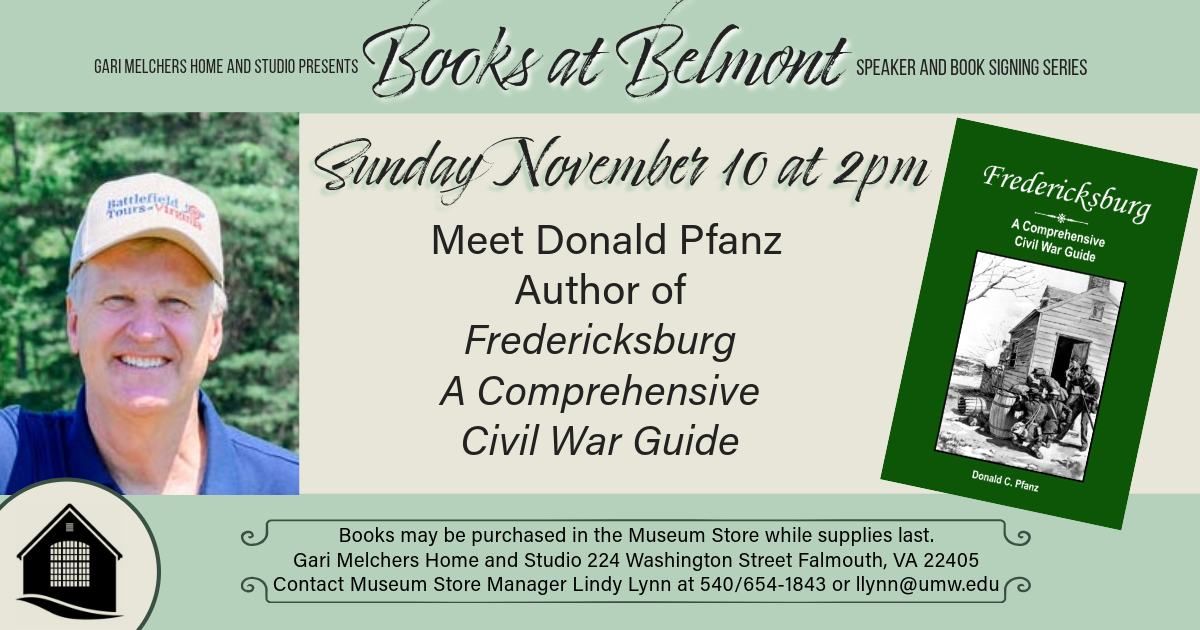 Books at Belmont Speaker Series: Donald Pfanz