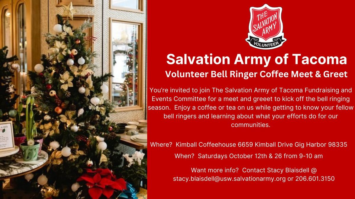 Salvation Army Volunteer Meet & Greet