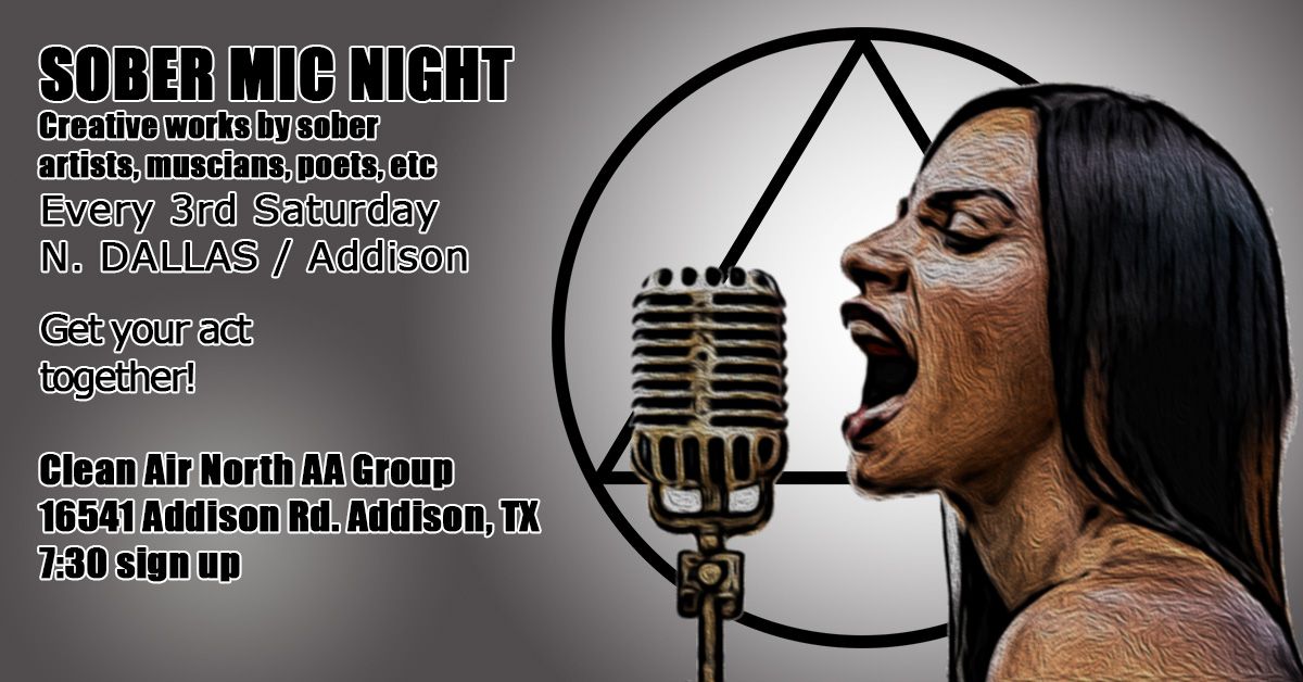 Sober Mic Night Addison TX