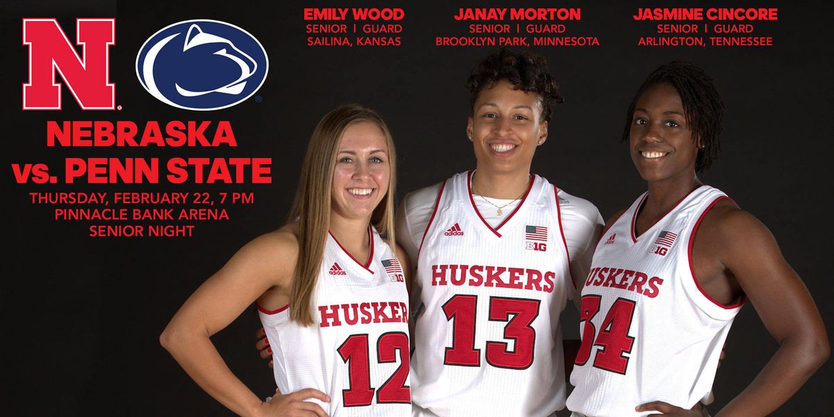 Parking Nebraska Cornhuskers at Penn State Lady Lions Womens Basketball