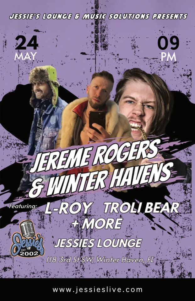 Jereme Rogers and Winter Havens w\/ L-Roy, Troli Bear & more!