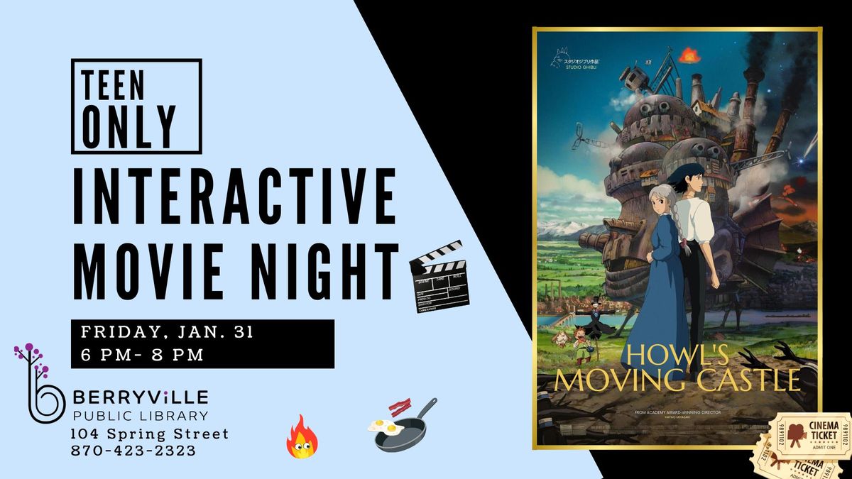 Teen Only Interactive Movie Night