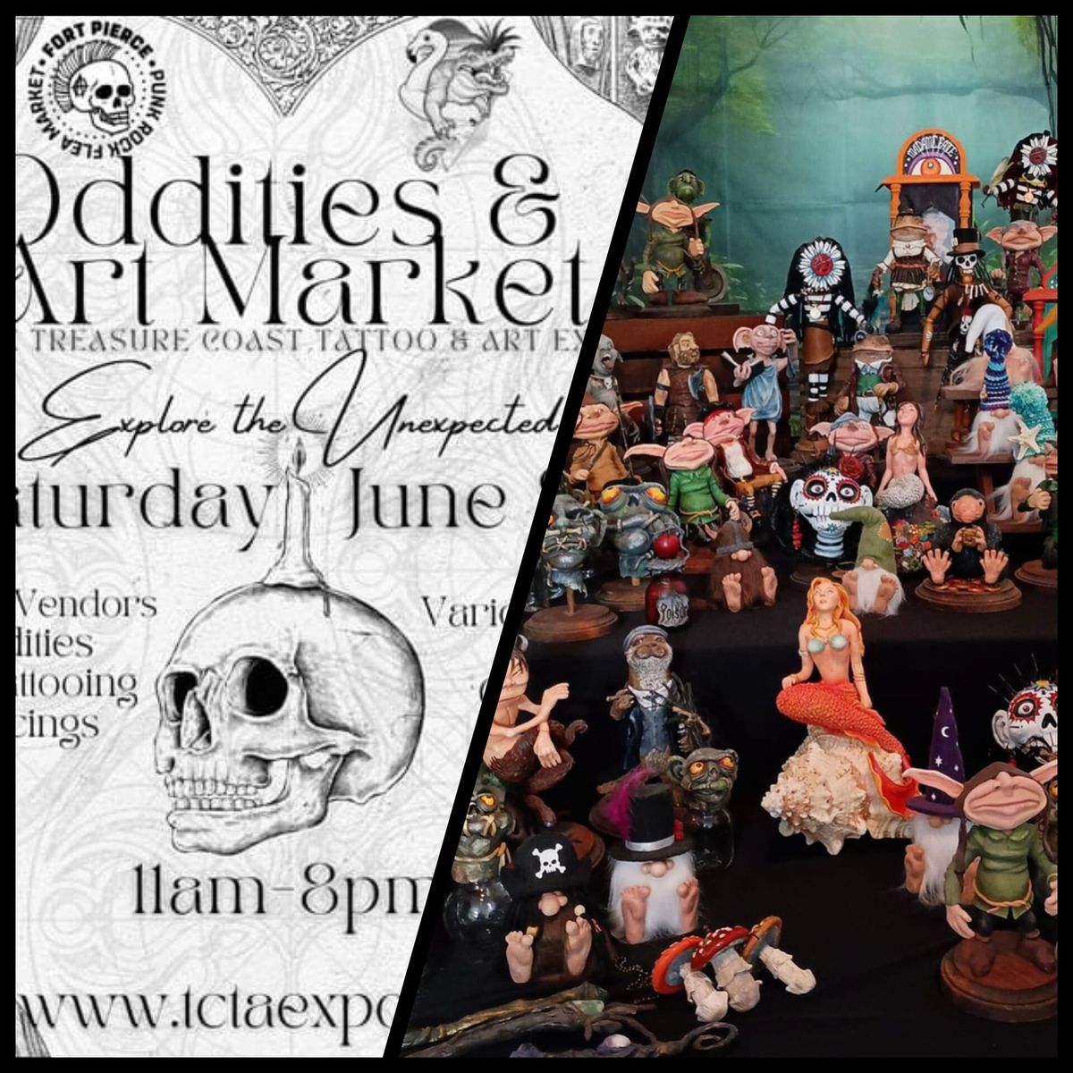 Critters of Clay @ Oddities and Art Market, South Florida