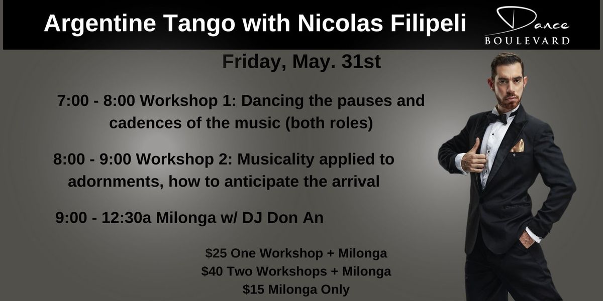 Argentine Tango with Nicolas Filipeli