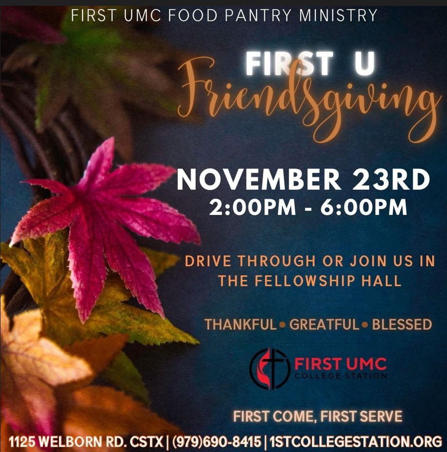 First U Friendsgiving! 