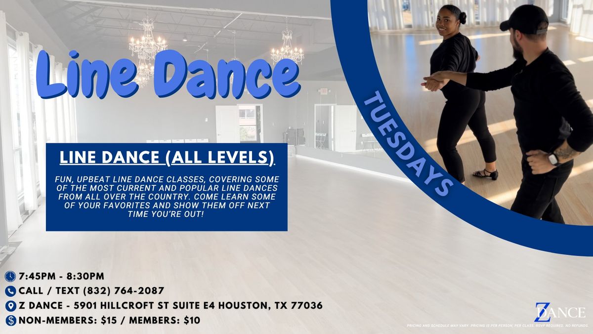 Line Dance Group Class 