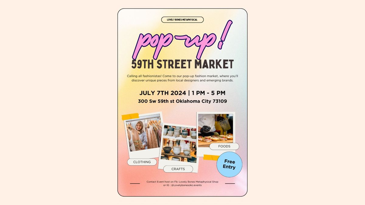 59th Street Market Pop up