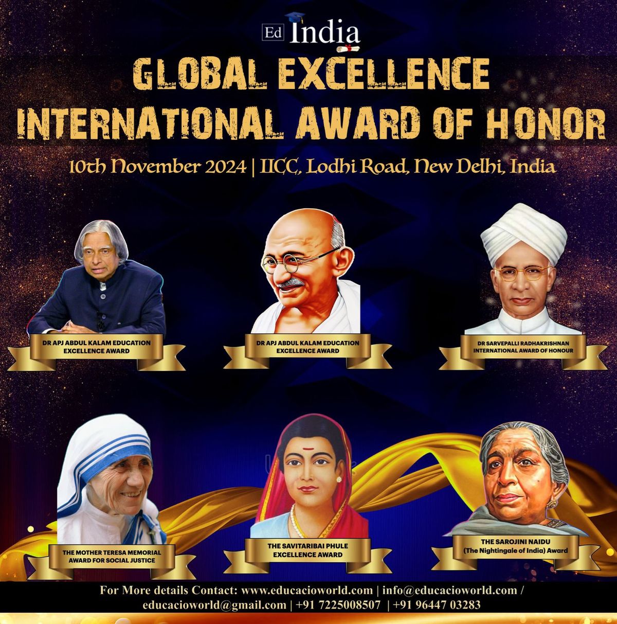 GLOBAL EXCELLENCE INTERNATIONAL AWARD OF HONOR - 2024