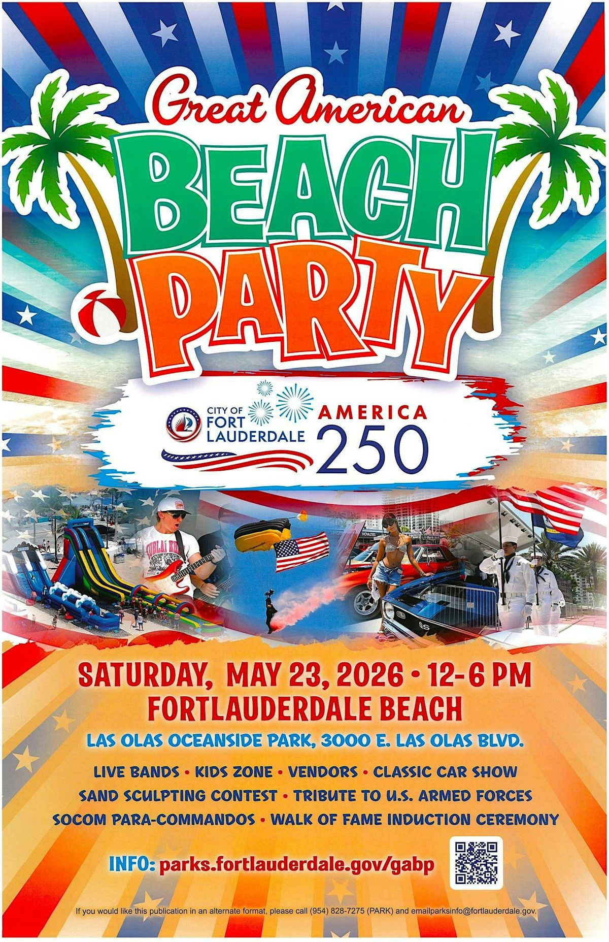 Great American Beach Party 2026 | Fort Lauderdale Beach \u2022 Memorial Day Week