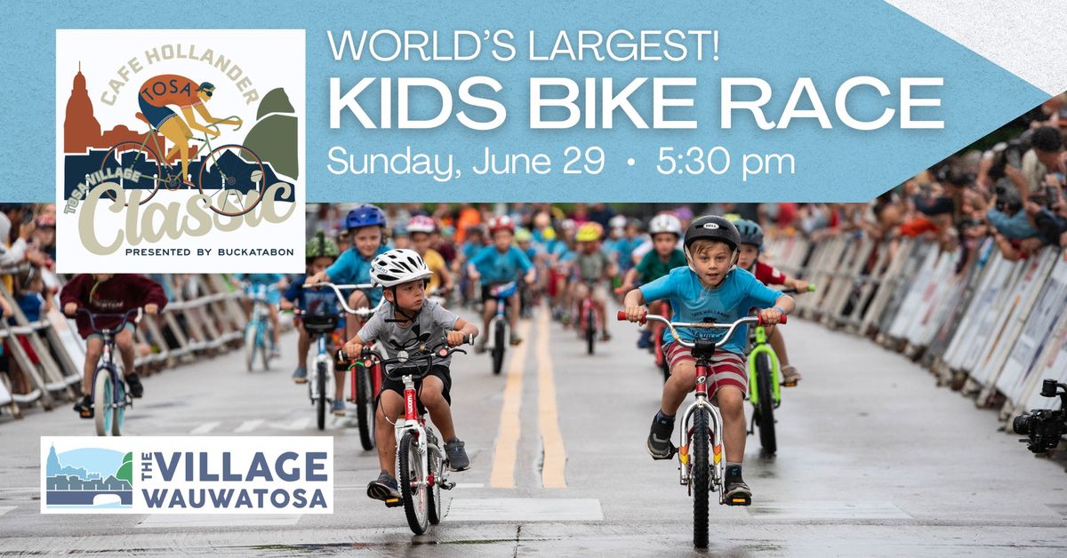 Tosa Village Classic Kids' Bike Race