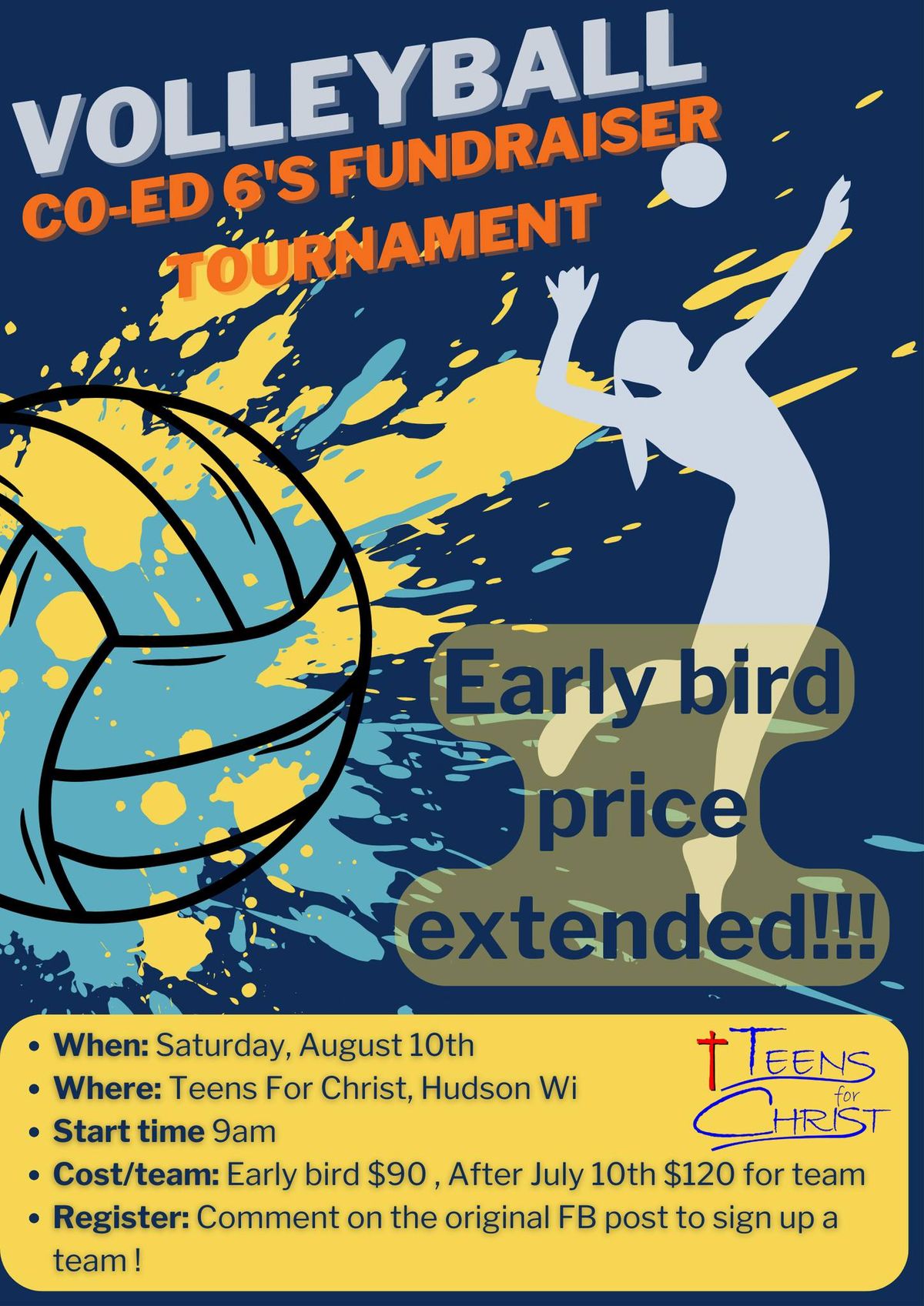 Volleyball Tournament Fundraiser