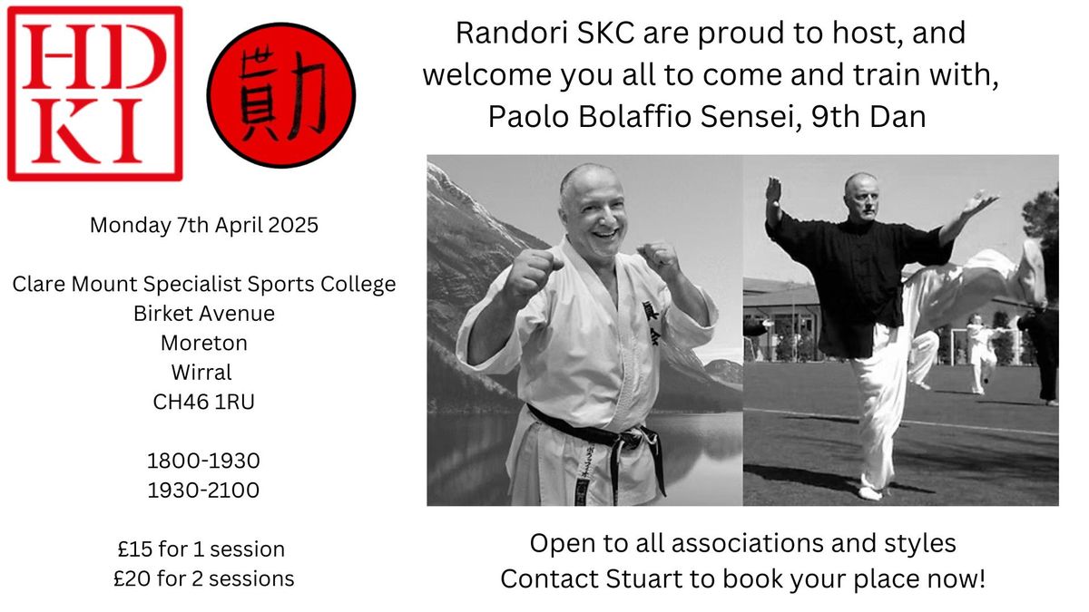 Open Course with Paolo Bolaffio Sensei, 9th Dan