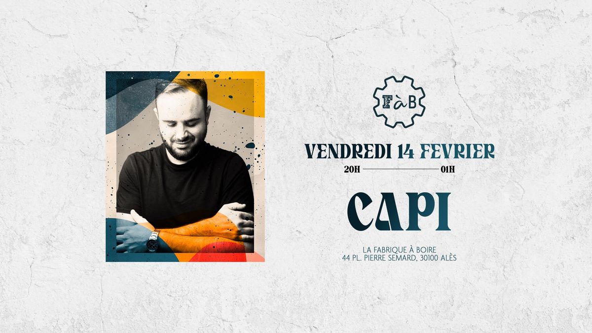 Mix by Capi \u00e0 la fabrique \u00e0 boire 