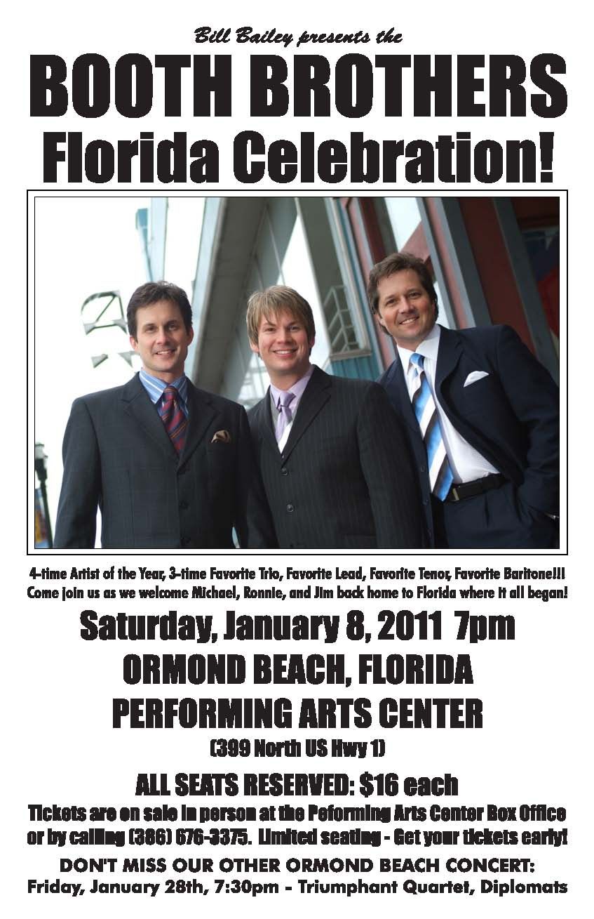 The Booth Brothers at Blue Gate Performing Arts Center
